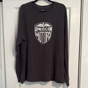 🖤 Roebuck & Co Grey American Motors Thermal Long Sleeve